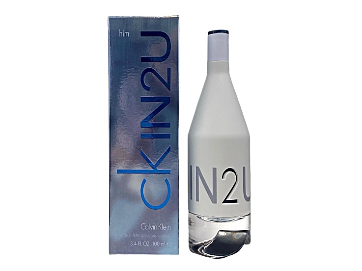 CK In2U Eau De Toilette Spray For Men By Calvin Klein - 3.38 oz (100 ml ...
