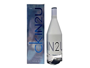 CK In2U Eau De Toilette Spray For Men By Calvin Klein - 3.38 oz (100 ml)