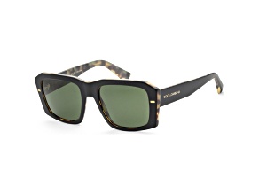 Dolce & Gabbana Men's 54mm Black Yellow Havana Sunglasses