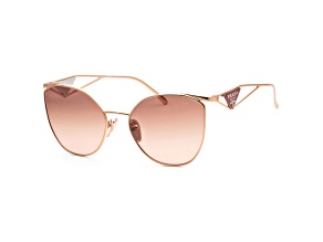 Prada Women's Fashion 59mm Pink Gold Sunglasses | PR-50ZS-SVF0A5