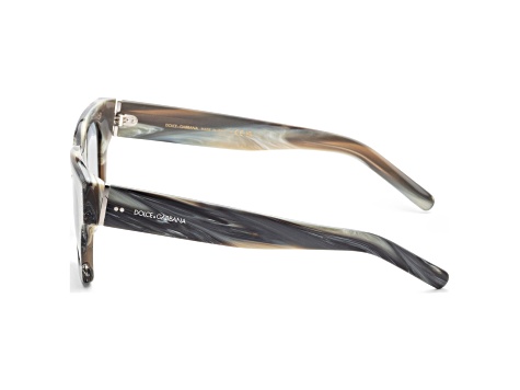 Dolce & Gabbana Men's Fashion 48mm Gray Horn Sunglasses | DG4413-339087-48