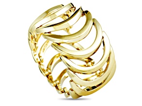 Calvin Klein "Body" Gold Tone Stainless Steel Ring