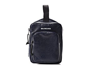Picture of Balenciaga Arena Blue Lambskin Leather Backpack Bag