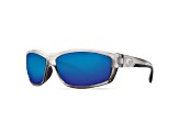 Costa Del Mar Saltbreak Silver/Blue Mirror 580G Polarized 65 mm Sunglasses