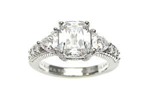 Judith Ripka 7.80ctw Bella Luce® Diamond Simulant Rhodium