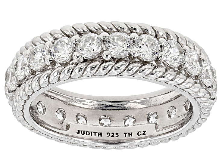 【TATIANA】(Silver925) Vela Halo Ring / 追跡送 Judith Ripka Black Onyx and Cubic Zirconia Rhodium Over