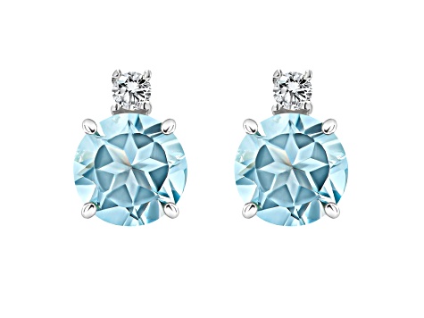 Jtv deals aquamarine earrings