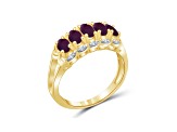 Red Ruby 14K Gold Over Sterling Silver Ring 1.63ctw