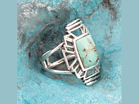 Barse Jewelry Native Sky Blue Turquoise Sterling Silver Ring