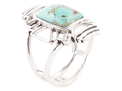 Barse Jewelry Native Sky Blue Turquoise Sterling Silver Ring