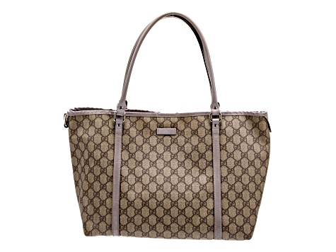Gucci Original GG Supreme Canvas Joy Tote Large Lavender