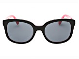 Kate Spade GWENITH Black Square Frames / Gray Lenses Sunglasses