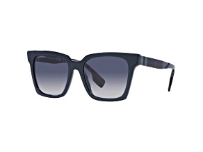 Burberry Women's Maple 53mm Blue Sunglasses