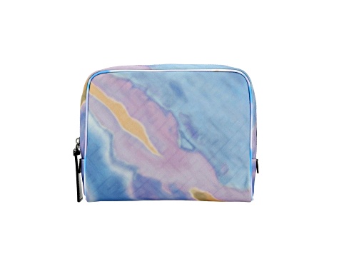 Fendi FF Motif Multicolor Printed Canvas Medium Travel Beauty Case