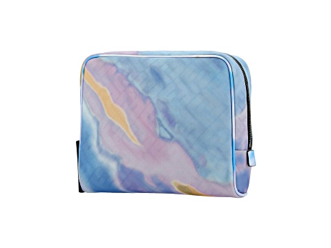 Fendi FF Motif Multicolor Printed Canvas Medium Travel Beauty Case