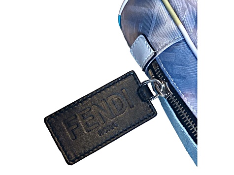 Fendi FF Motif Multicolor Printed Canvas Medium Travel Beauty Case