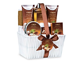 Lovery Tropical Milky Coconut Home Bath Set - 8Pc Spa Kit