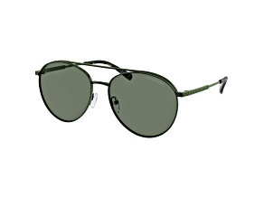 Michael Kors Women's Arches 58mm Amazon Green Metal Sunglasses