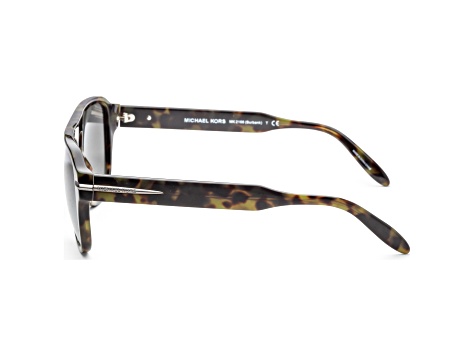 Michael Kors Men's Burbank 56mm Olive Tortoise Sunglasses | MK2166-37056G