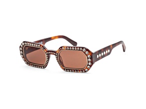 Swarovski Women's  48mm Brown Sunglasses