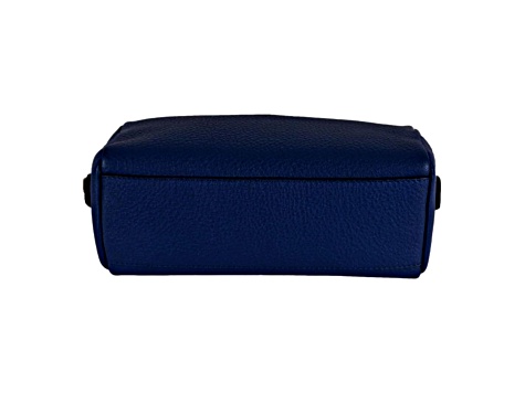 Prada Contenitore Baltico Navy Blue Vitello Daino Vanity Case