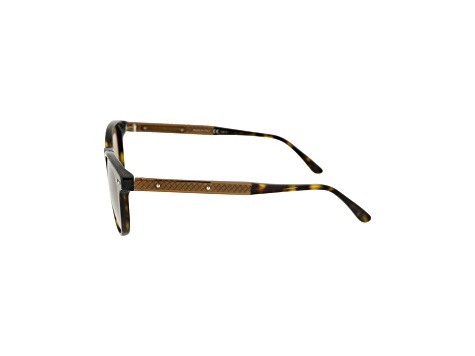 Bottega Veneta Round Full-Frame Brown Tortoise Acetate  display picture 3