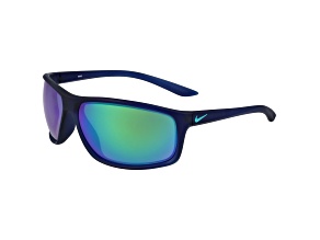 Nike Men's Adrenaline 66mm Matte Midnight Navy Sunglasses | EV1113-433-66