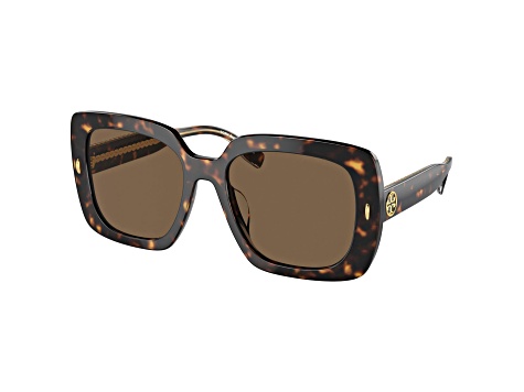 Tory Burch Women's 58mm Dark Tortoise Sunglasses