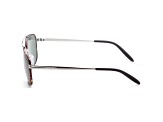 Michael Kors Men's Glasgow 60mm Silver / Dark Tortoise Sunglasses|MK1133J-101482