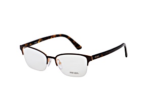 Prada Women's Fashion 52mm Brown/Rose Gold Opticals | PR61XV-3311O1-52