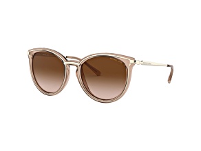 Michael Kors Women's Brisbane 54mm Brown Light Gold Sunglasses  | MK1077-101413-54