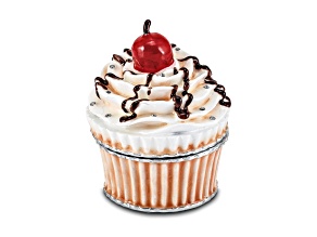 CHERRY ON TOP Cupcake Trinket Box