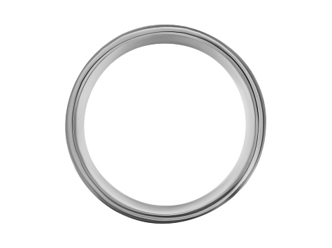 9mm Band in Stainless Steel with Black-PVD Plated Stripes