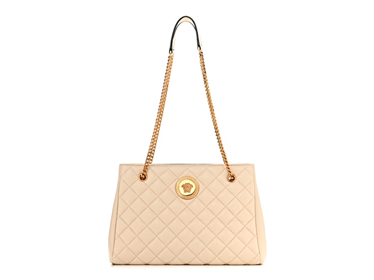 【VIP価格】VERSACE Elegant Quilted Nappa Leather Tote Versace Elegant Quilted Nappa Leather Tote | Designer-laukut