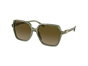 Michael Kors Women's Jasper 60mm Green Transparent Sunglasses  | MK2196F-394413-60