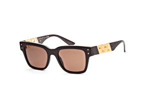 Versace Men's Fashion 52mm Brown Sunglasses|VE4421-535673