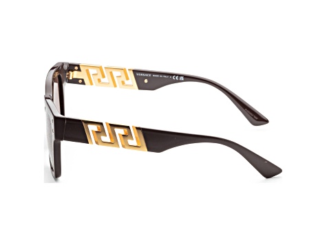 Versace Men's Fashion 52mm Brown Sunglasses|VE4421-535673