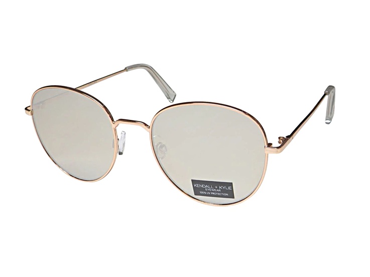 Kendall + Kylie Rose Gold Frame/ Silver Gray Lenses  display picture 2