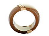 Calvin Klein "Vision" Gold Tone Stainless Steel Ring