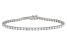 White Lab-Grown Diamond, 14k White Gold Bracelet 5.00ctw