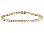 White Lab-Grown Diamond, 14k White Gold Bracelet 5.00ctw