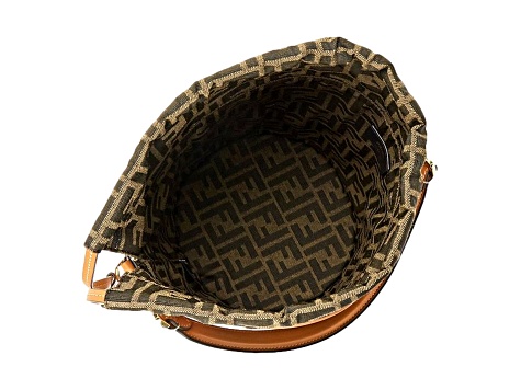 バッグ・カバンその他 FENDI Convertible bucket bag in velvet Convertible bucket bag in velvet with all-over ff logo FENDI