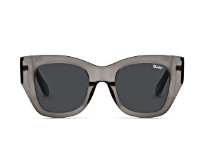 Quay After Hours Bevel Black Square Frame / Smoke Lenses Sunglasses