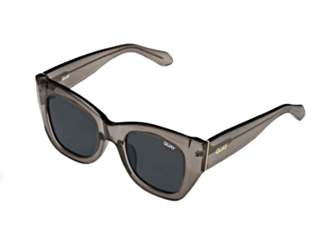 Quay After Hours Bevel Black Square Frame / Smoke Lenses  display picture 2