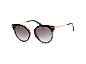 Dolce & Gabbana Women's 50mm Black/Transparent Black Sunglasses