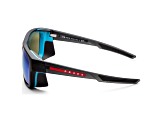 Prada Men's Linea Rossa 59mm Grey Rubber Transparent Sunglasses | PS07WS-13C08R