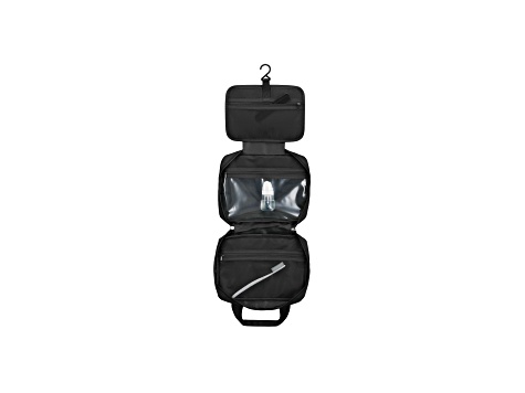 Bugatti Gift Giving Expandable Toiletry Bag in Black