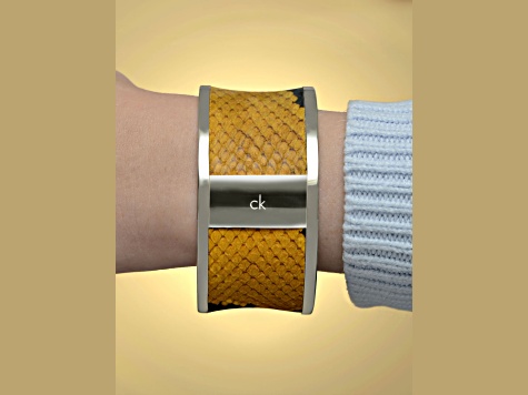 Calvin Klein Spellbound Stainless Steel Imitation Python Bracelet
