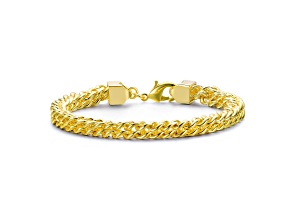 14k Gold Plated over Brass Mesh Link Bracelet