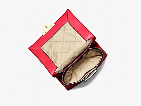 Michael Kors Cece Red Small Shoulder Bag - 1B1X0A | JTV